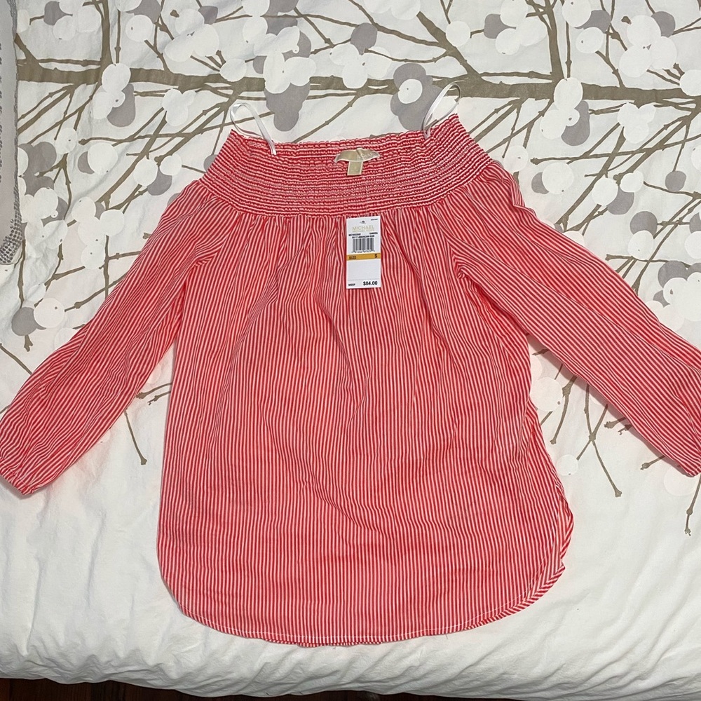 NWT MICHAEL Michael Kors Off the Shoulders Top